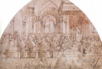ドメニコ・ギルランダイオ Painting - 規則の確認 1483年 ルネサンス フィレンツェ ドメニコ・ギルランダイオ